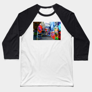 Southbank Skate Park Graffiti Street Art London Baseball T-Shirt